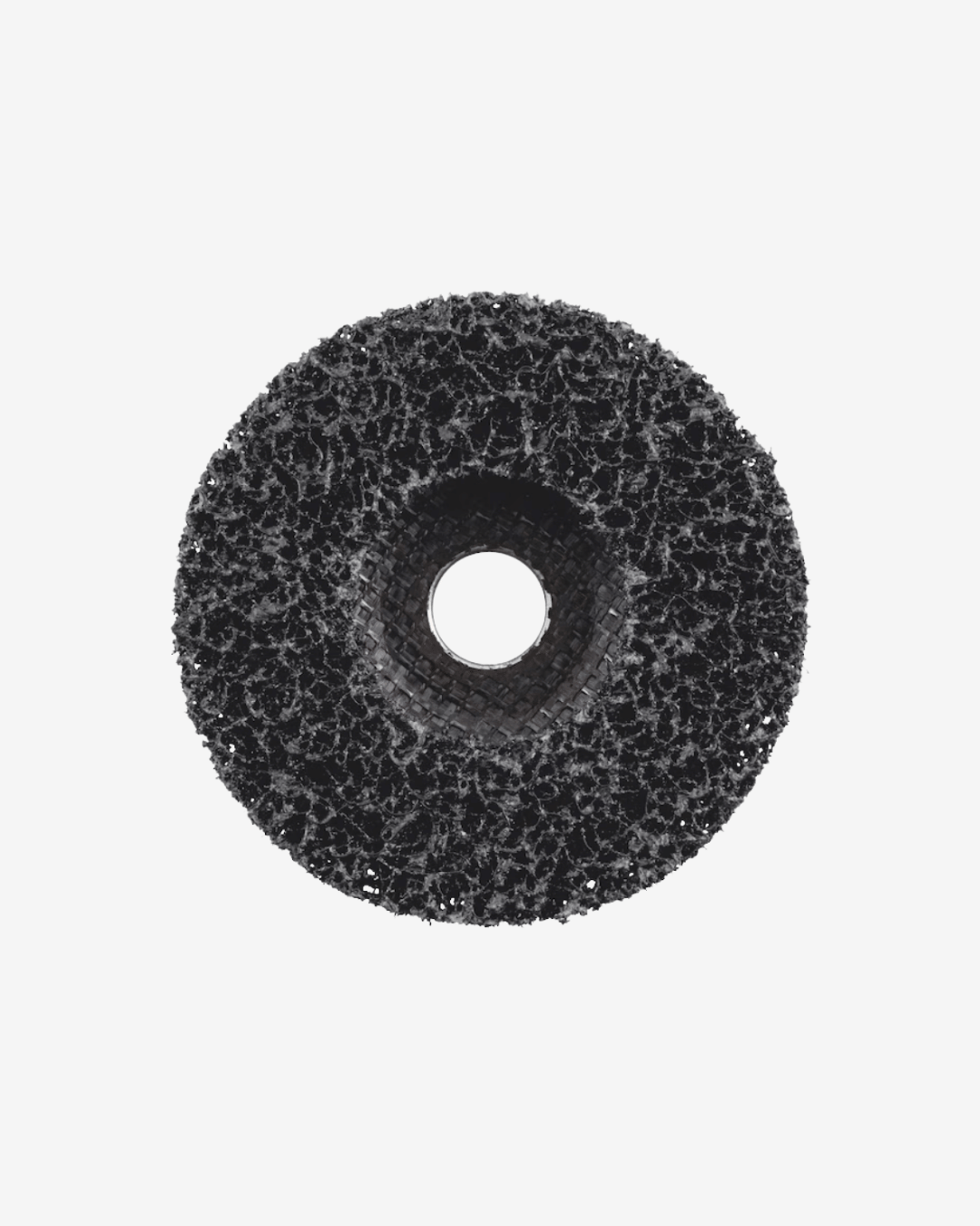 Disco abrasivo in fibra di nylon con piastra in tessuto