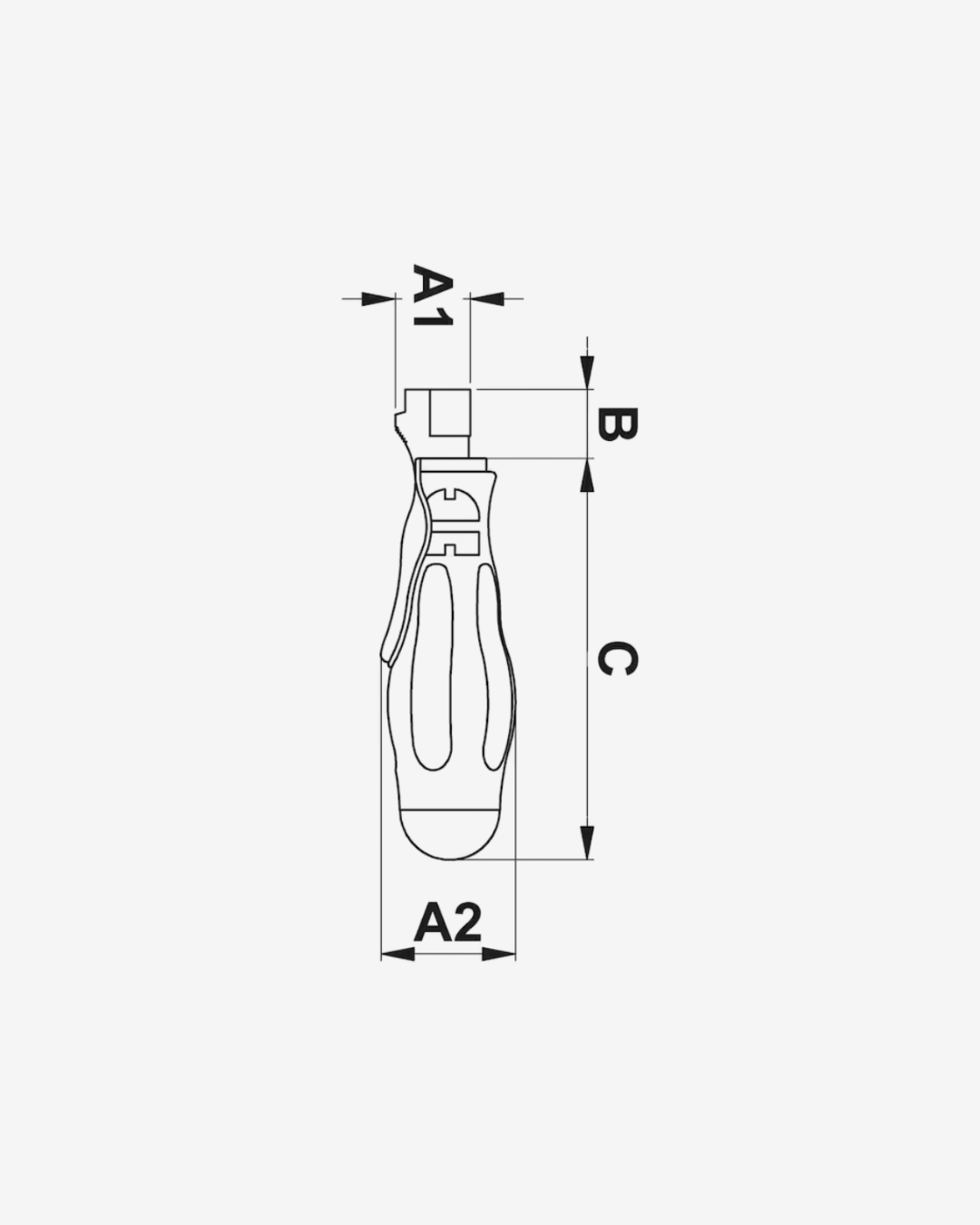 Set Cacciaviti a Lame Intercambiabili 13 Pezzi con Manico Trasformabile
